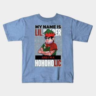 Santa's Little Helper HoHoHolic Kids T-Shirt